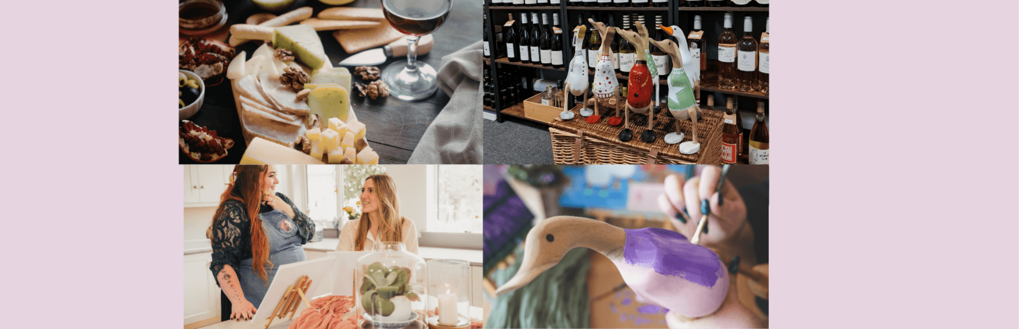 Create & Graze: Wooden Duck Workshop at Old Stocks Inn in Stow-on-the-Wold