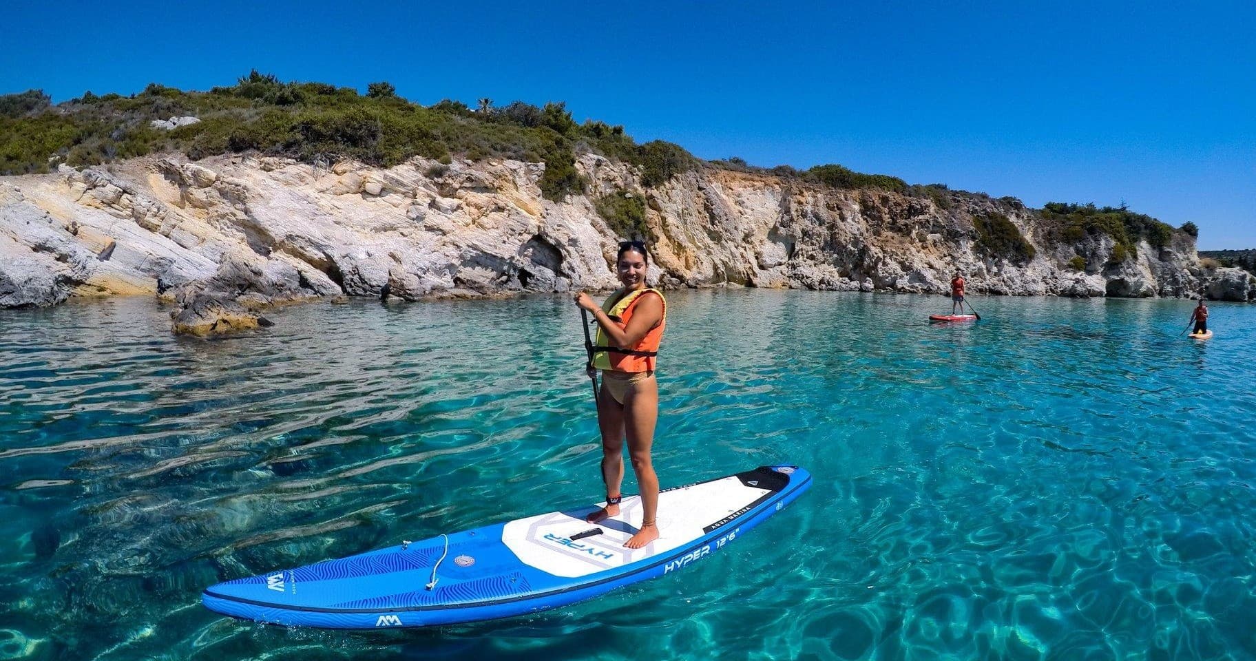 Stand Up Paddling Adventure with SUPinCrete at Marathi Bay