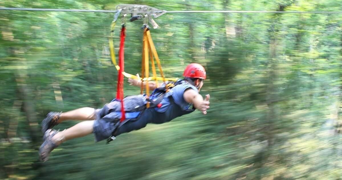 SuperZip® Dual Zipline Adventure in Rockbridge, Ohio