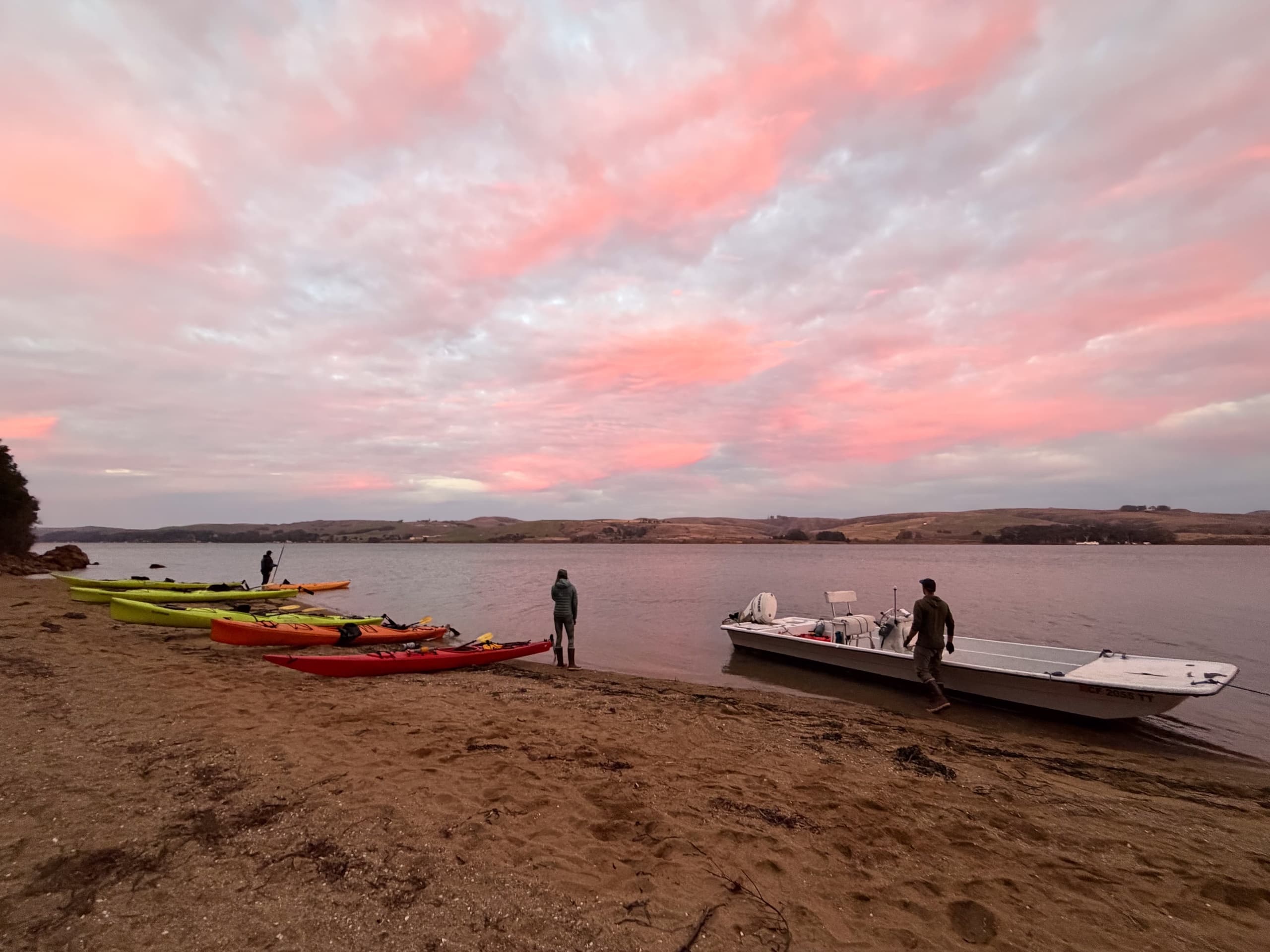 Overnight Escorted Camping Tours from Miller Boat Launch on Tomales Bay