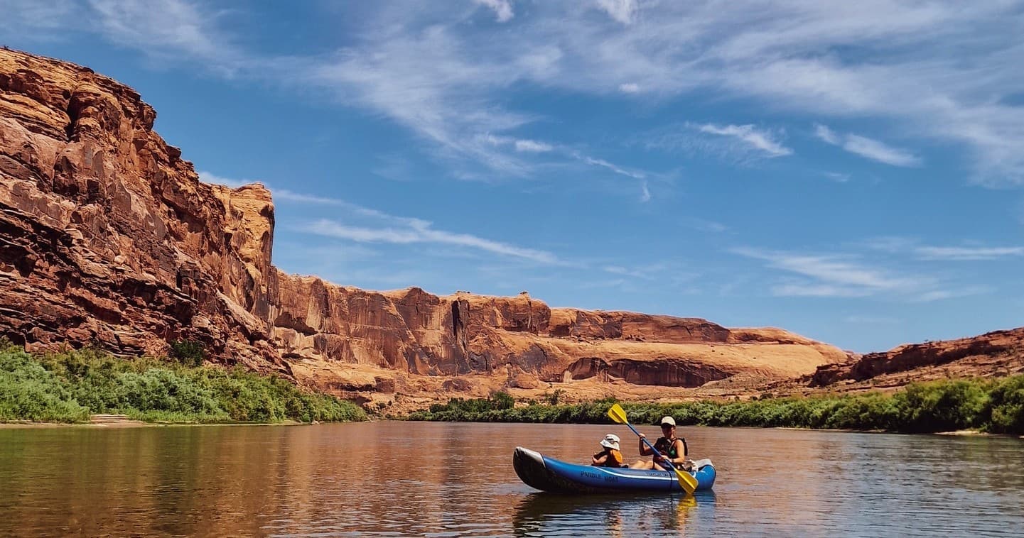 Flatwater Kayaking Adventure on Colorado River Moab