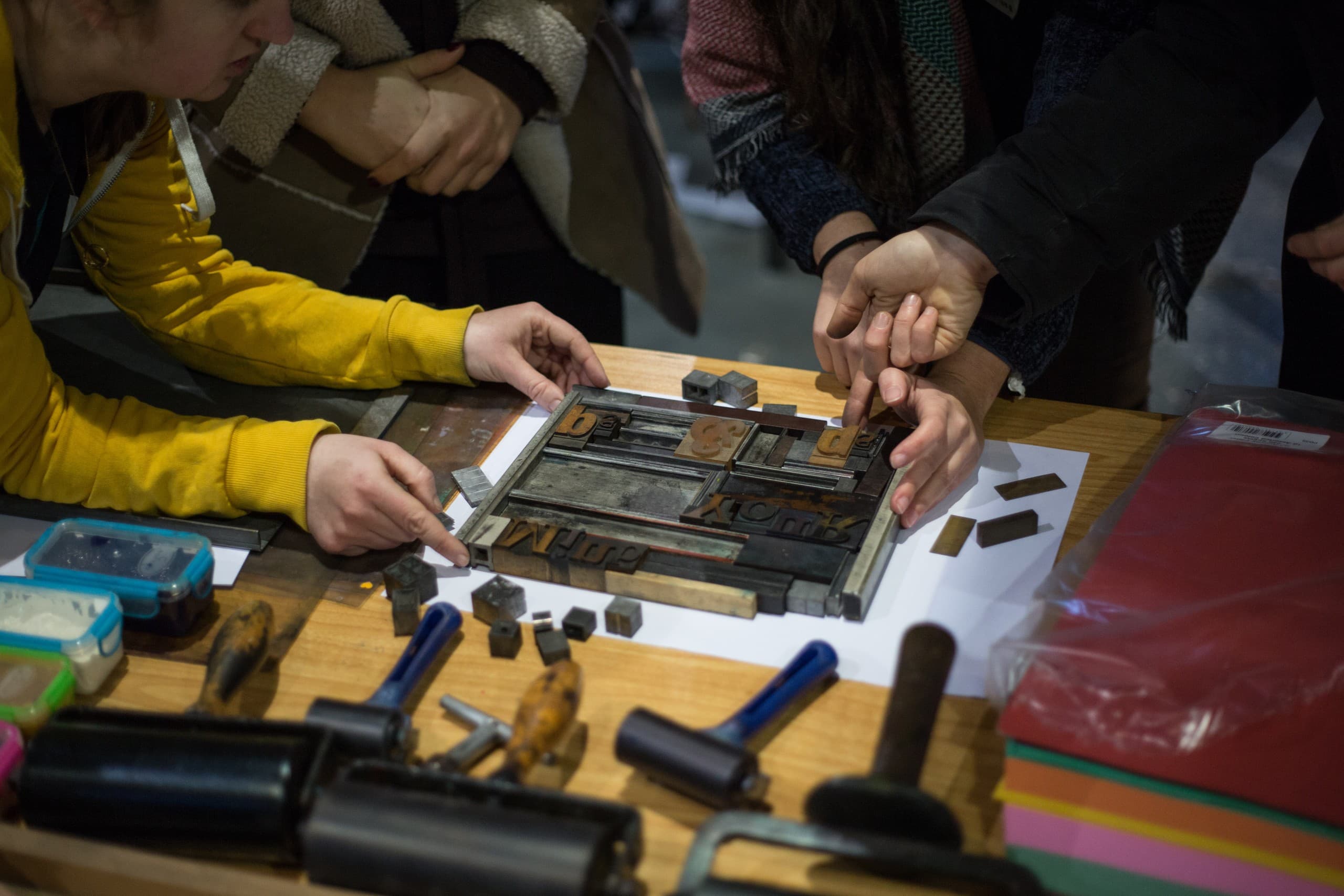 Hands-On Letterpress Workshop in Dublin: Print Your Own Poster