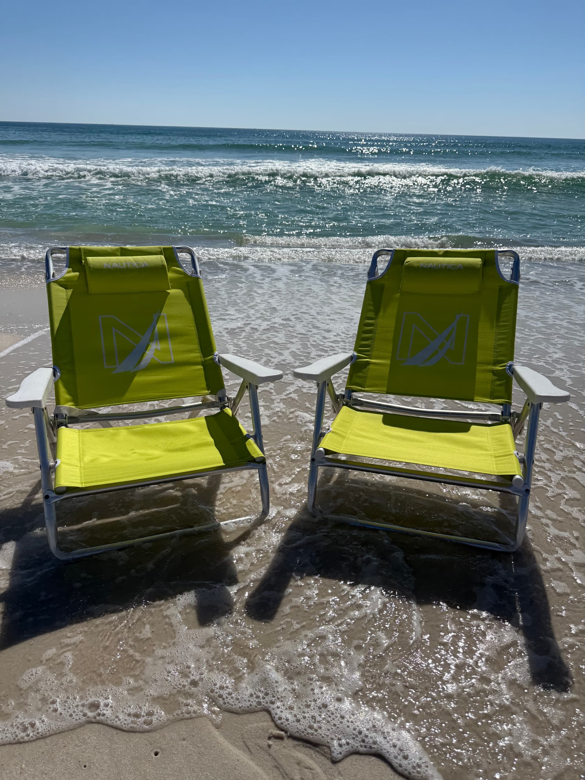 How a Nautica Beach Chair Transforms Your Day on Orange Beach, AL