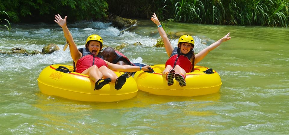 Dunn’s River Falls & River Tubing with Reggae Tours Jamaica