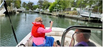 Canal & Creek Boat Tours with H2O Captain in Morehead City