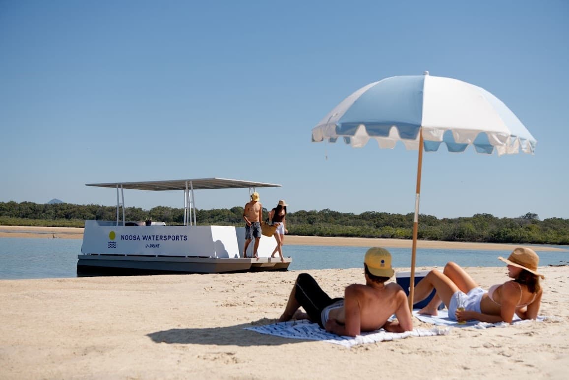 Noosa Watersports BBQ Pontoon Cruise on Noosa River