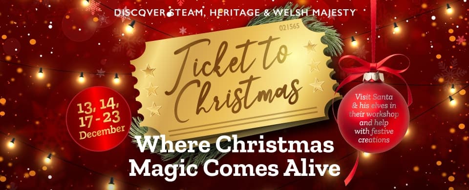 Experience the Magic of Christmas at Vale of Rheidol Railway Museum, Aberystwyth