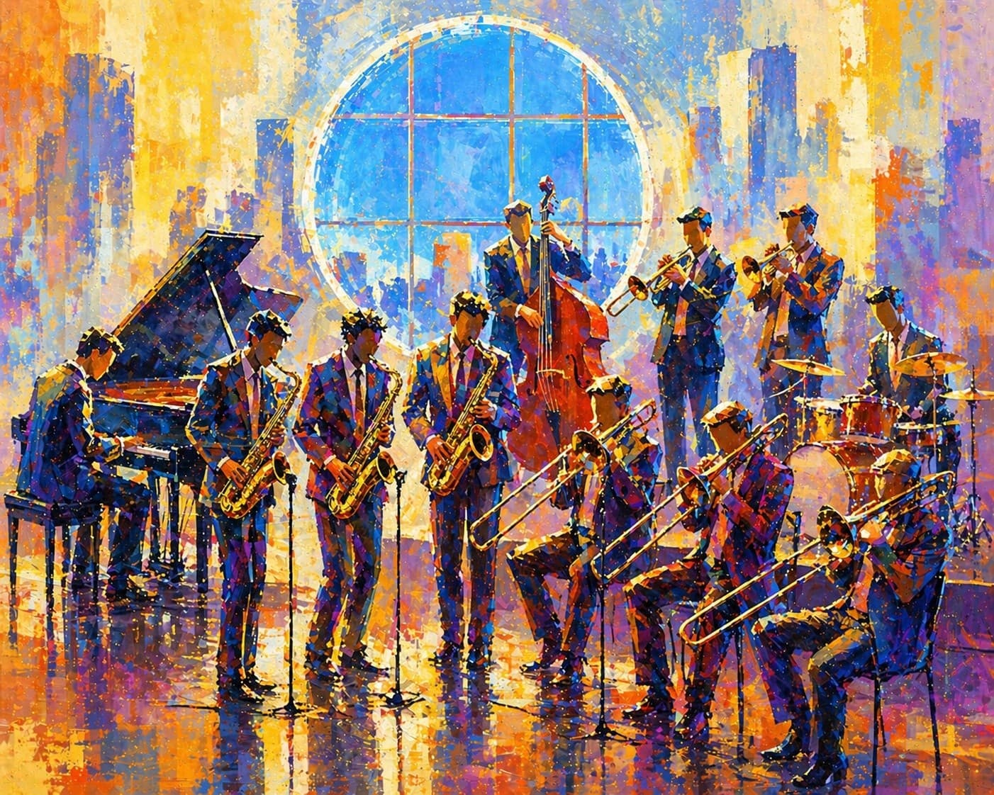 Band of Enchantment Big Band Brunch at Dave’s Jazz Bistro — Live Jazz Brunch in Santa Fe