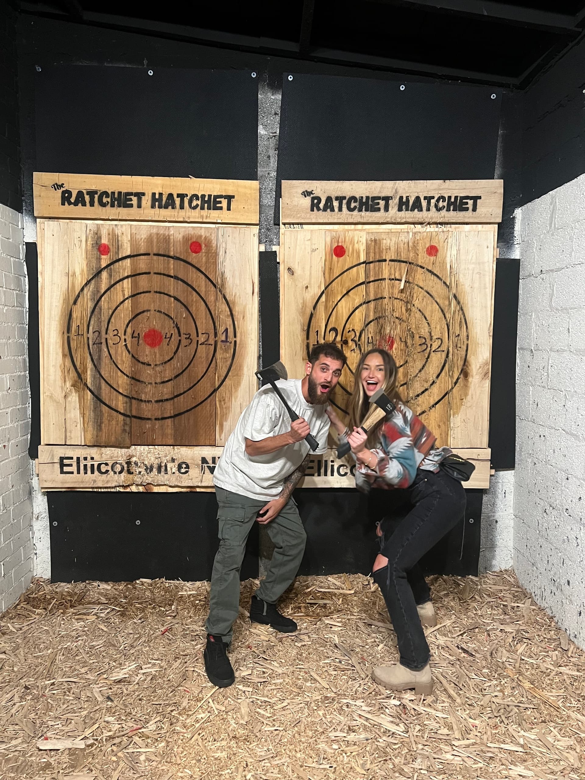 Axe Throwing Date Nights at The Ratchet Hatchet in Ellicottville