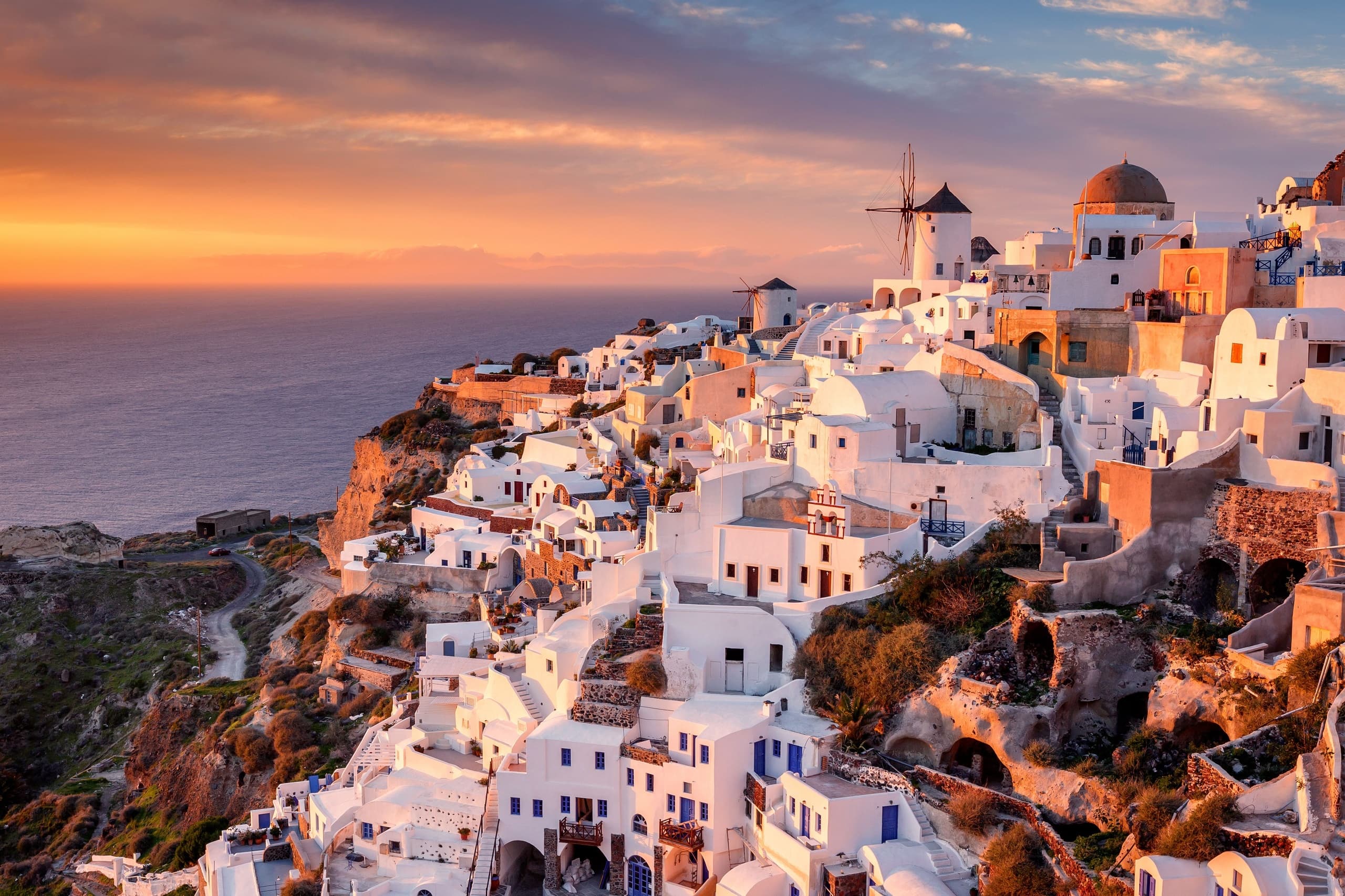 Water Activities & Santorini Cruise from Paros with Cycladic Cruises