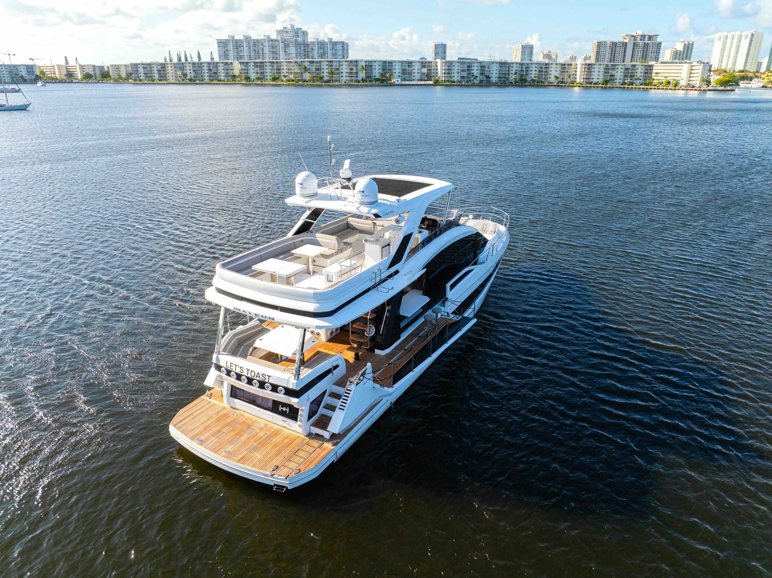 Yacht Charters with Miami Boat Experts on 68' GALEON