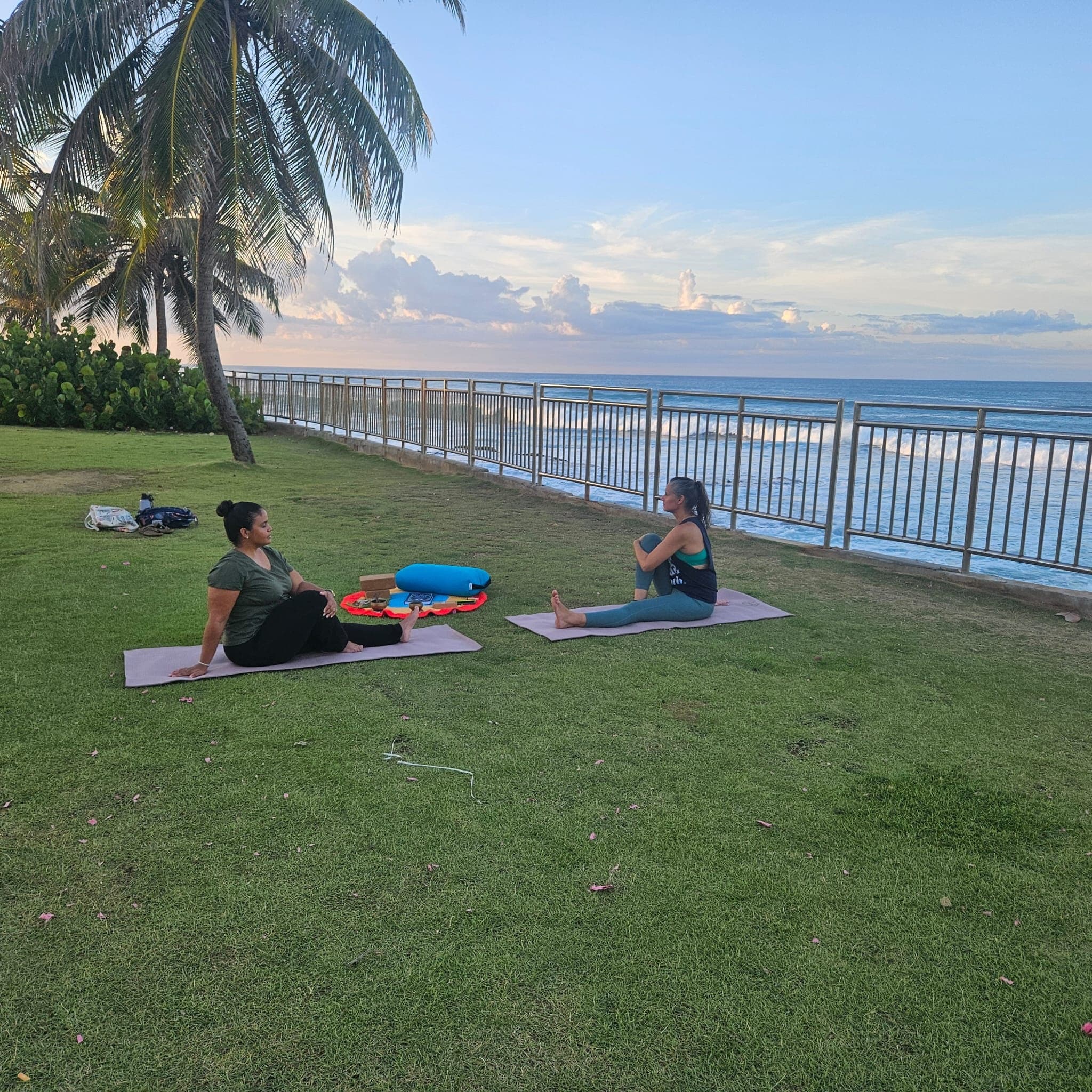 Outdoor Wellness Experience with Transport at Puerto Rico's Balneario El Escambrón