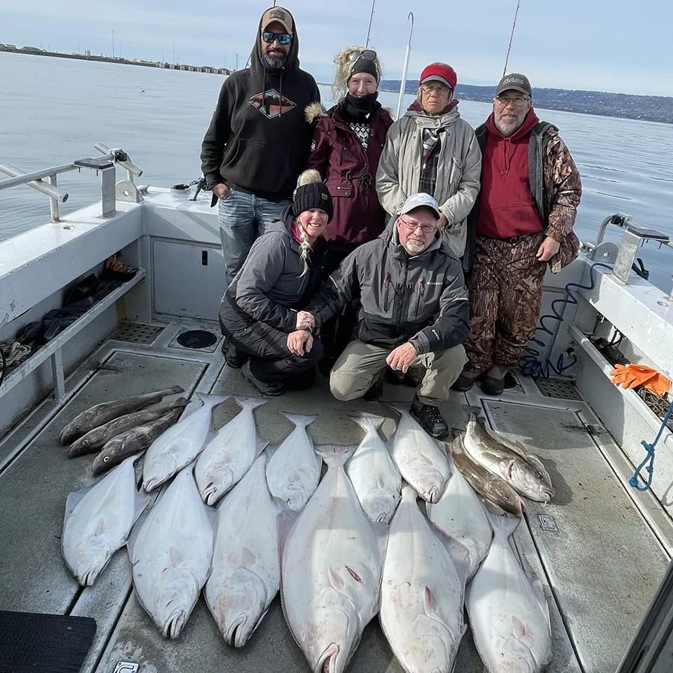 Overnight Halibut & Multispecies Fishing with Homer Halibut Hunters in Soldotna