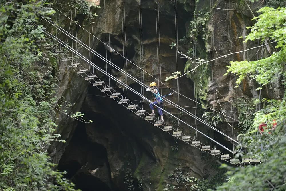 Canyon Canopy Tour: Zip Through White River Canyon at Hacienda Guachipelin photo 1