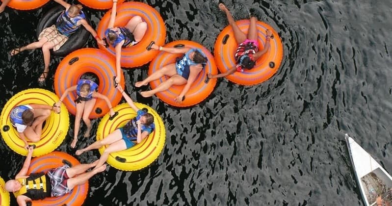 Water Activities with Adirondack River Outfitters on Hudson River
