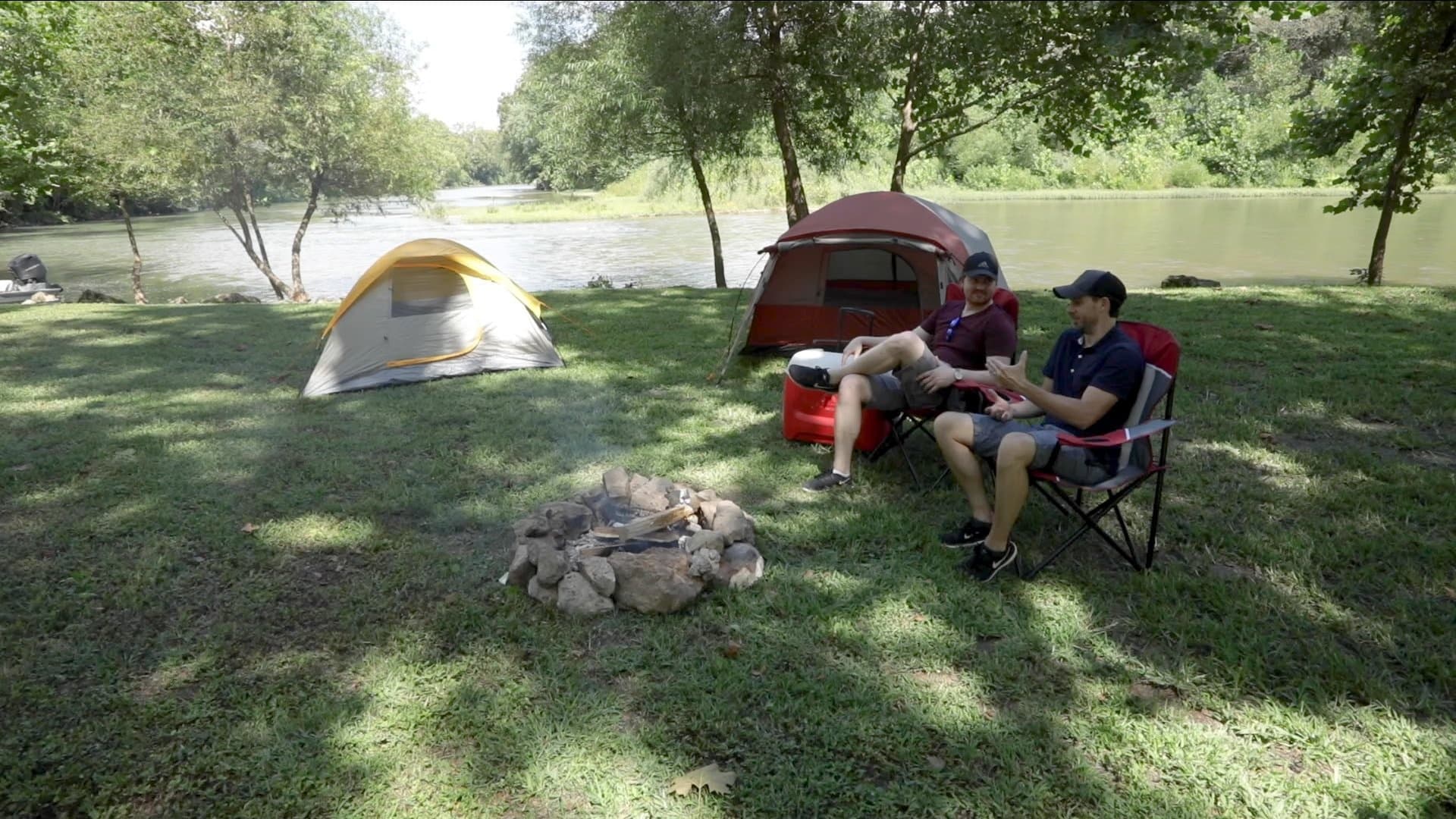 Primitive Campground Sites at Meramec Caverns, Missouri