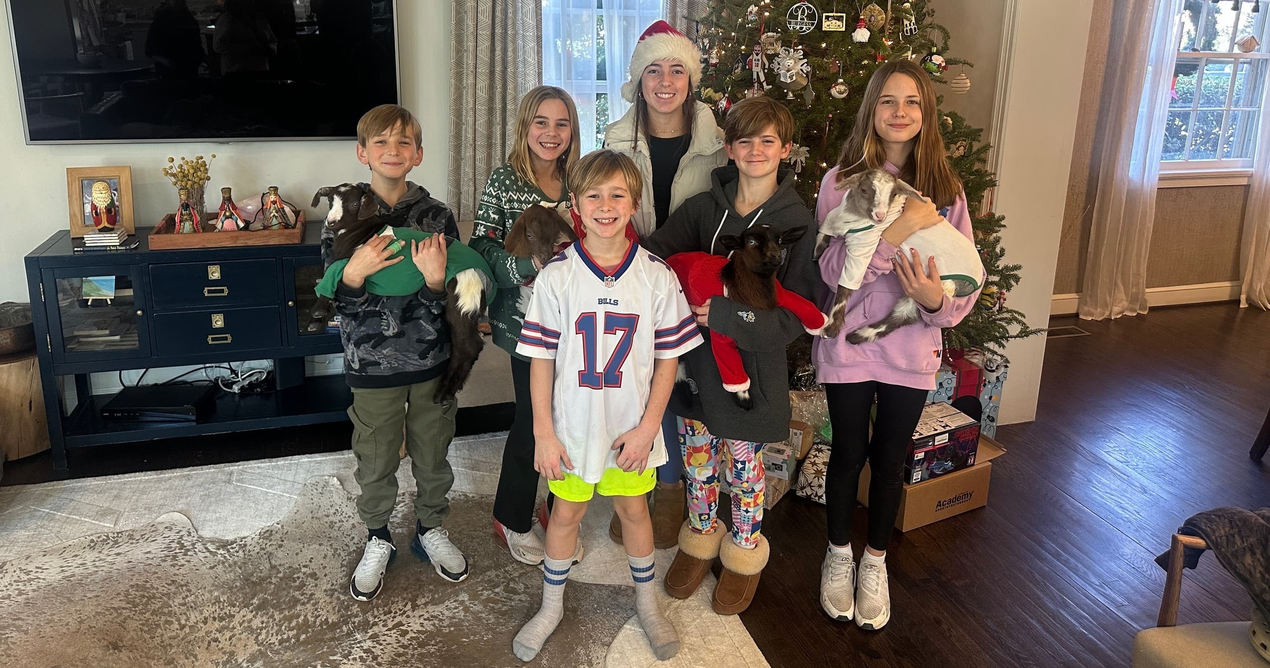 Kids DIY Craft Party with Baby Goats in Glen Allen, VA