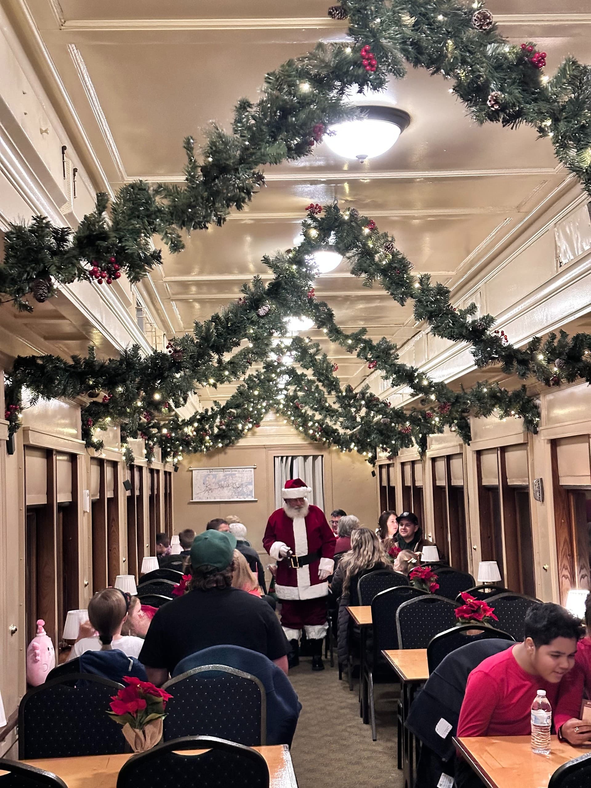 Historic Mineral Spring Breakfast with Santa — Intimate Holiday Train Ride in Woodstown, NJ