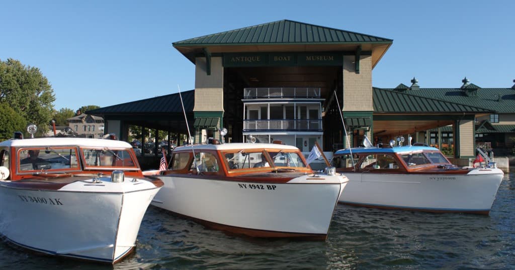 River Cruising & Historic Tours at Antique Boat Museum