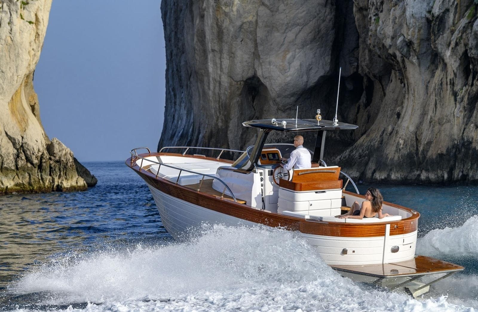 Private Half-Day Boat to Capri from Amalfi — Champagne & Custom Route