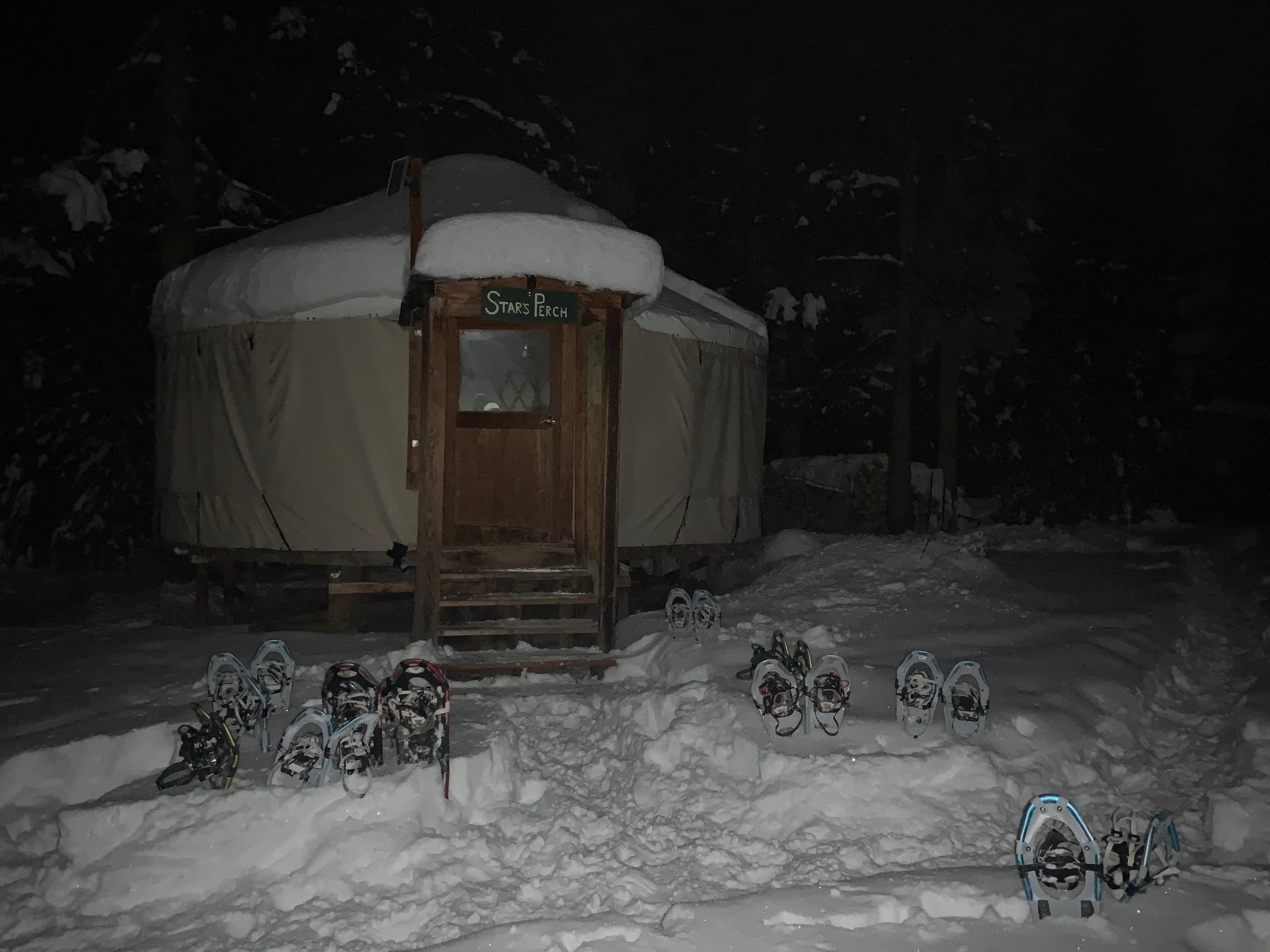Star's Slack Season Yurt Retreat in Ketchum, Idaho
