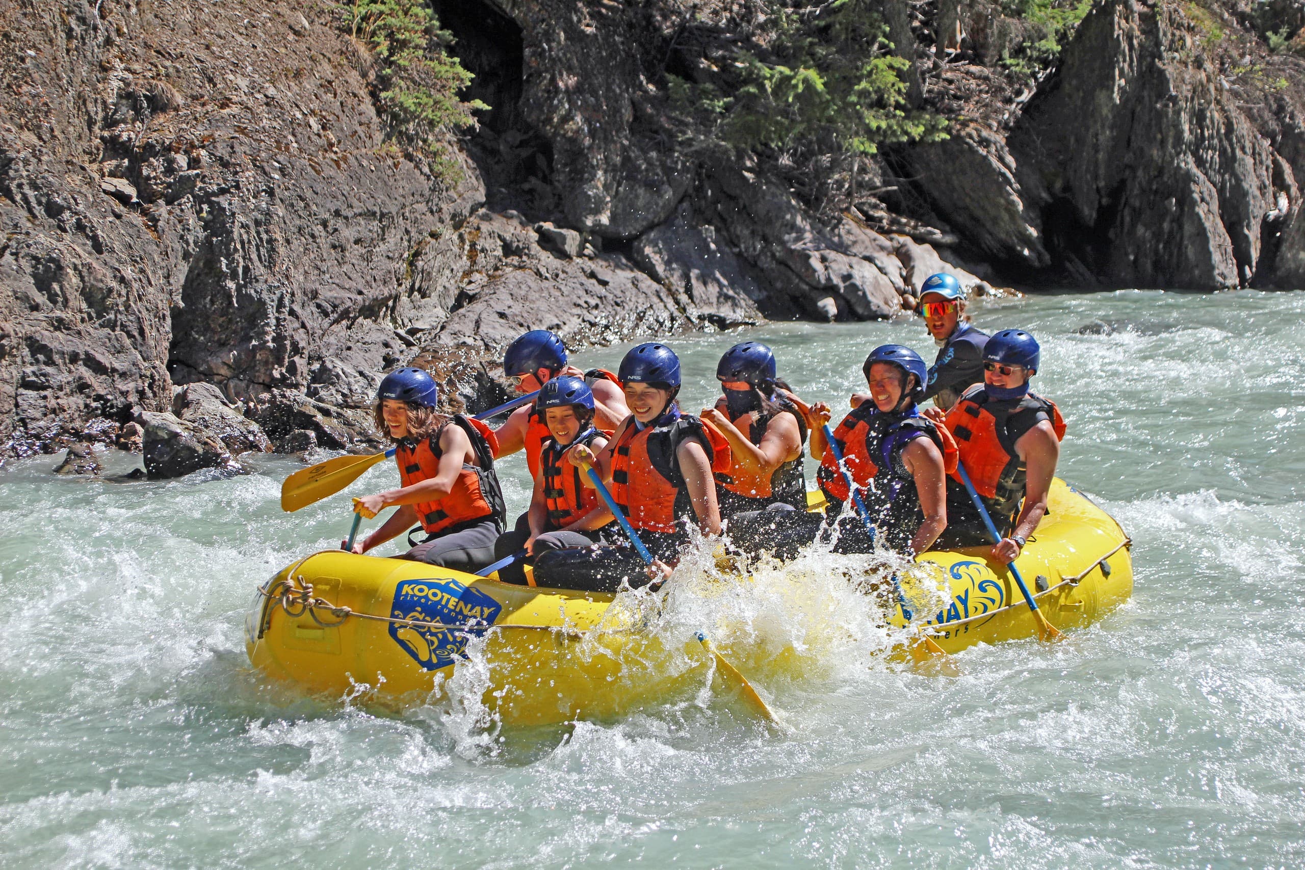 Raft 'n' Ride Combo Tour: Toby Creek Whitewater and Paradise Mine ATV Adventure