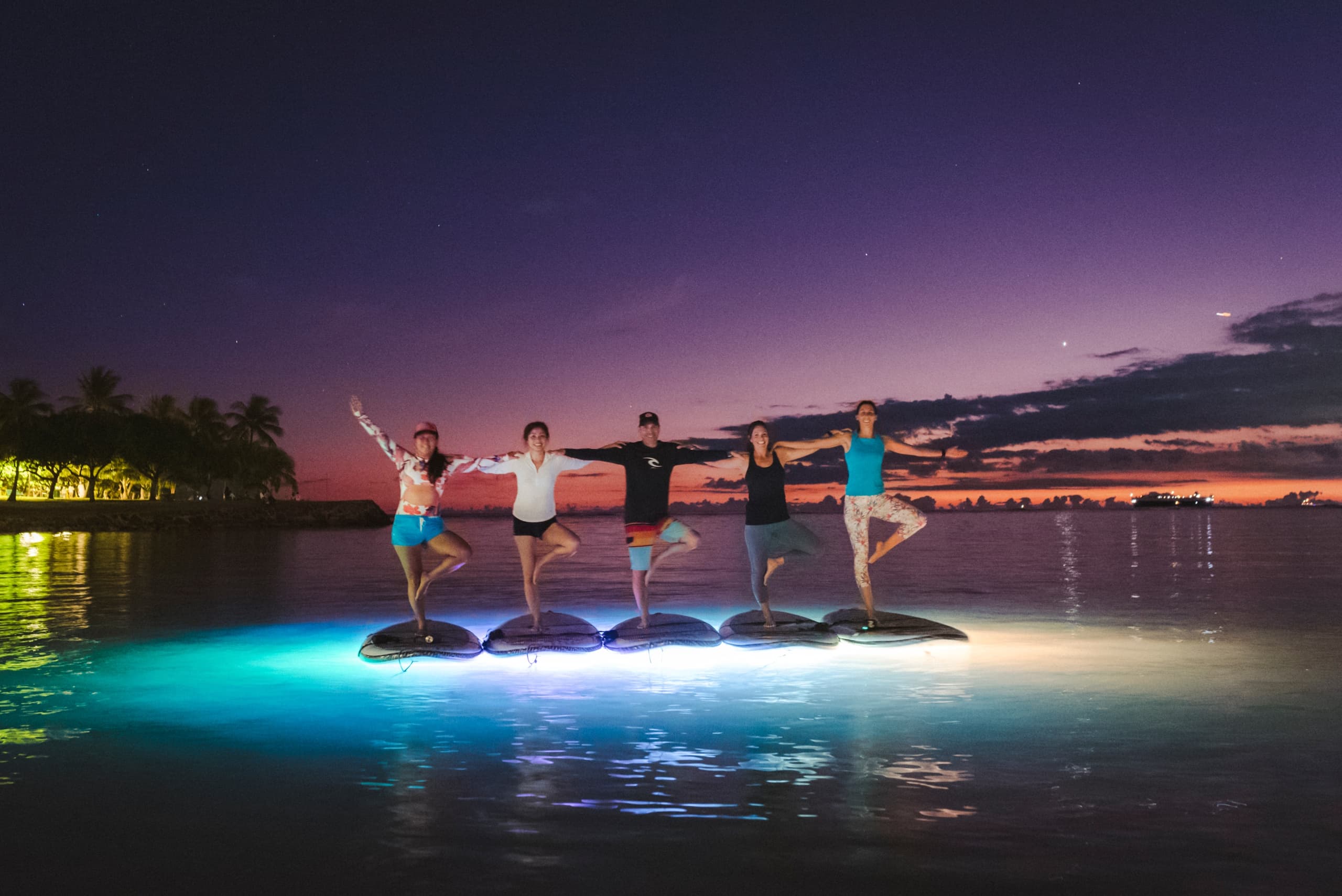 Light Up the Night SUP Adventure in Honolulu, Hawaii
