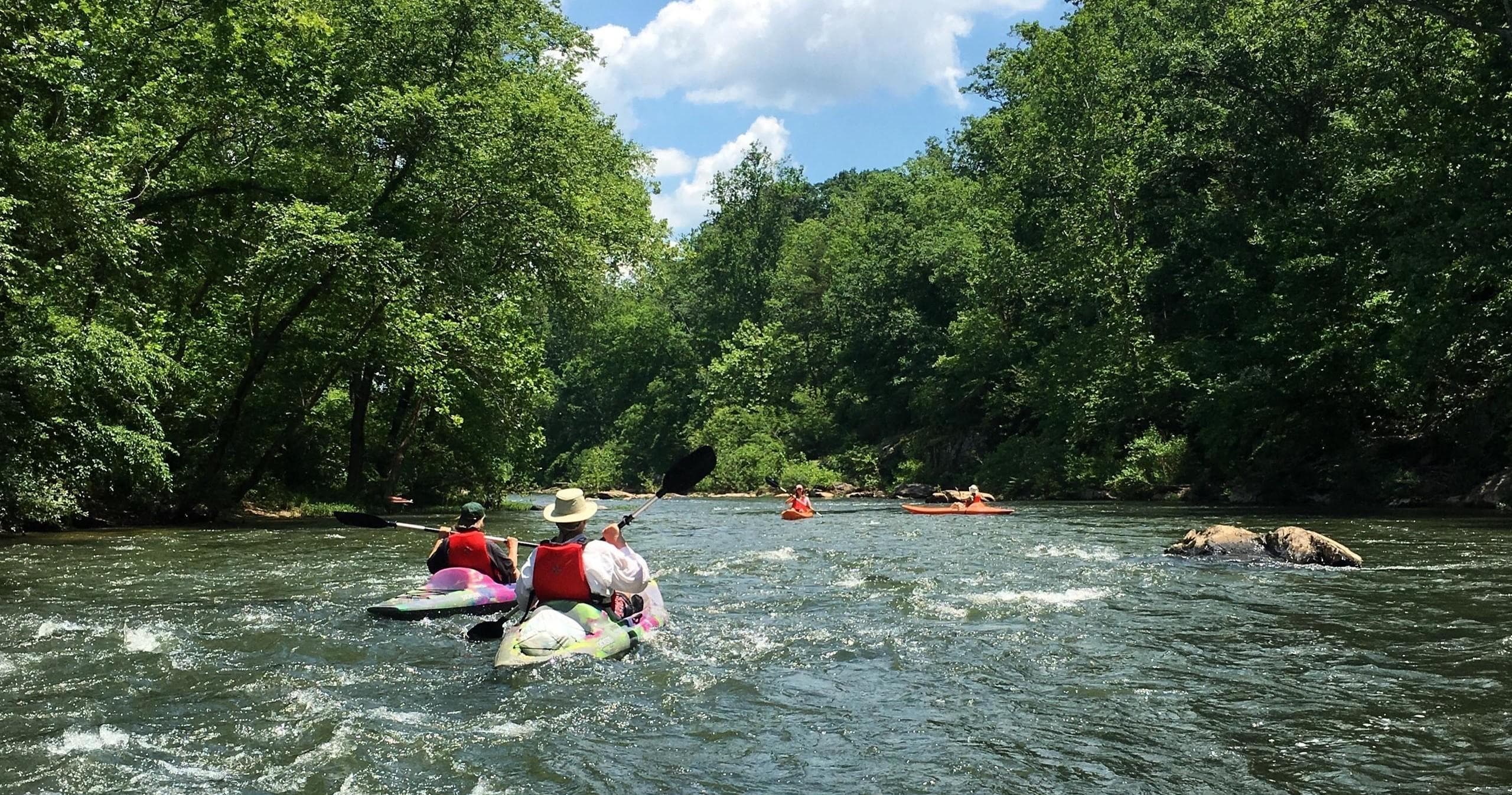 Rivanna River Paddling Adventure near Charlottesville
