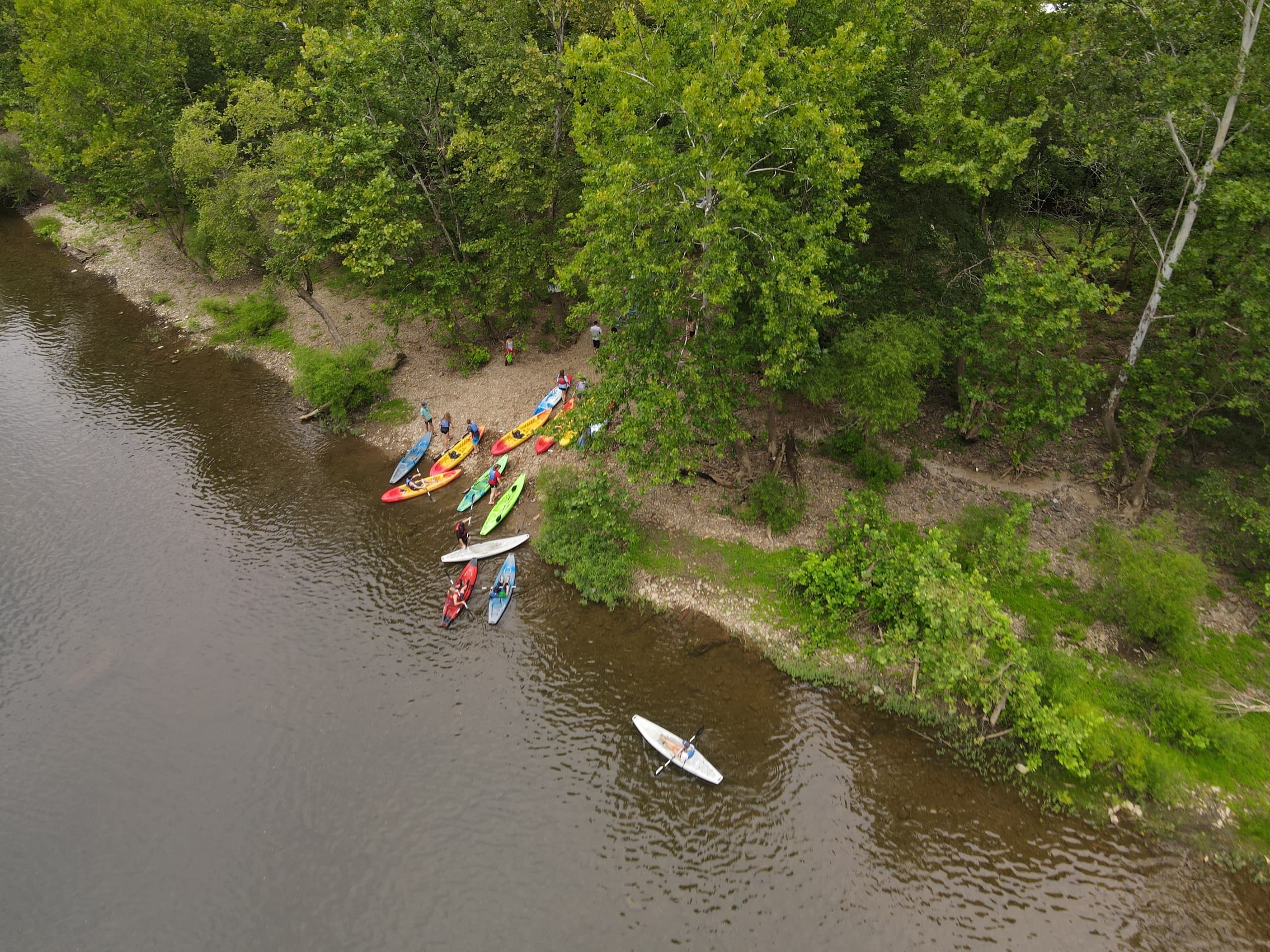 Arcadia Campground Campsite #4: Riverfront Camping in VA