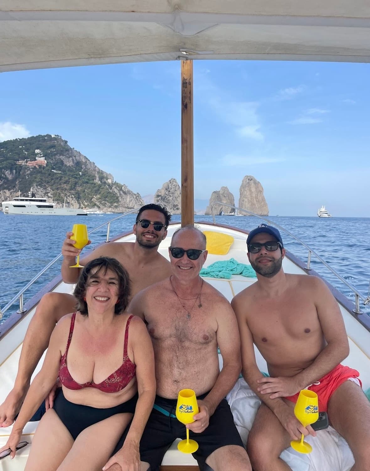 Capri Private Gozzo Boat Tours with Capri Whales