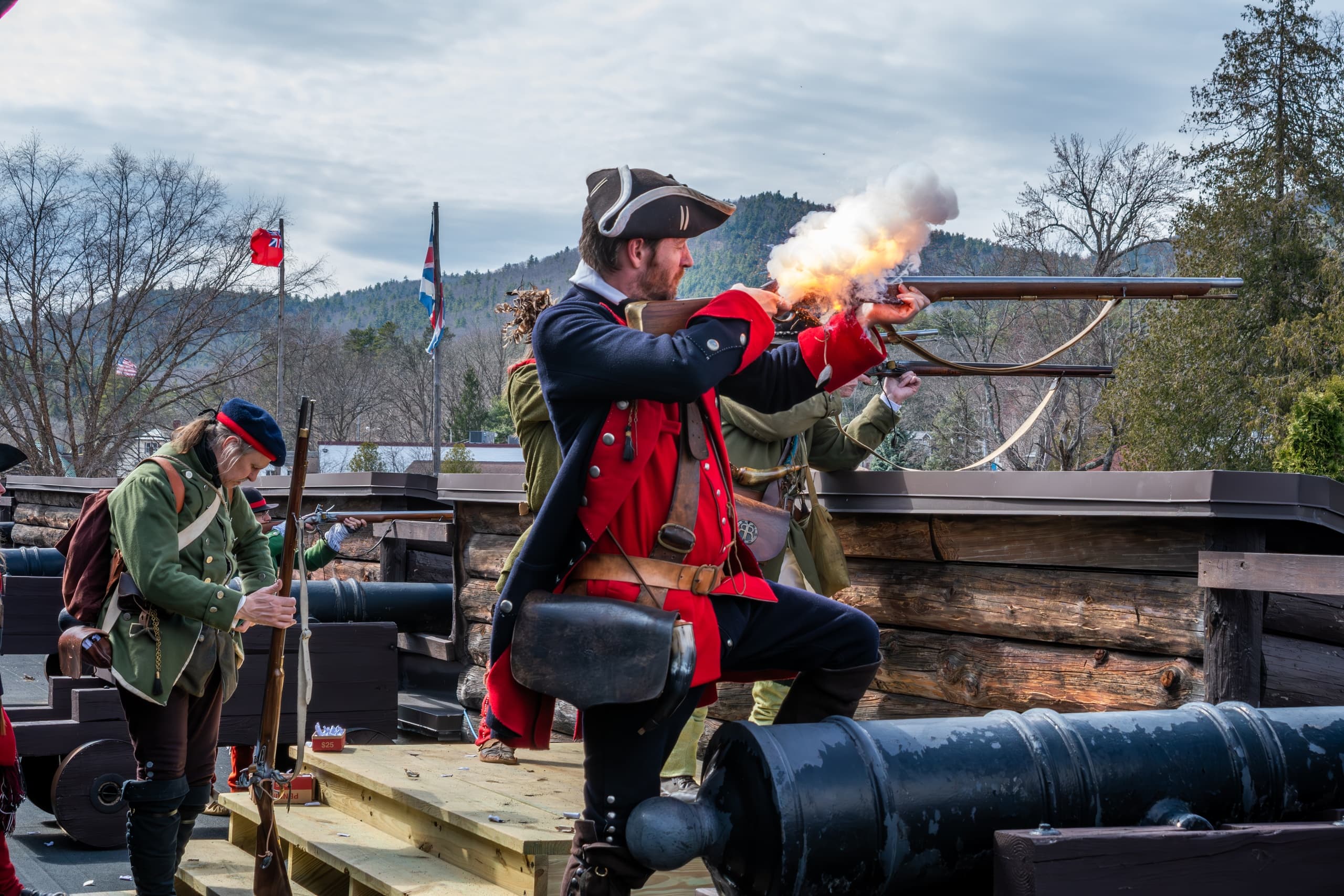 Fort William Henry's Battles & Beverages: Winter Reenactments & Sutler Fair on Lake George