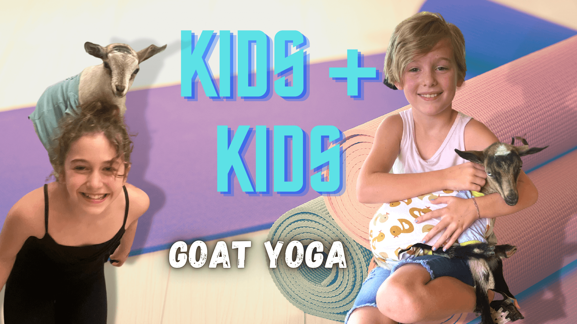 Family-Friendly Kids Goat Yoga at Goat Yoga RVA