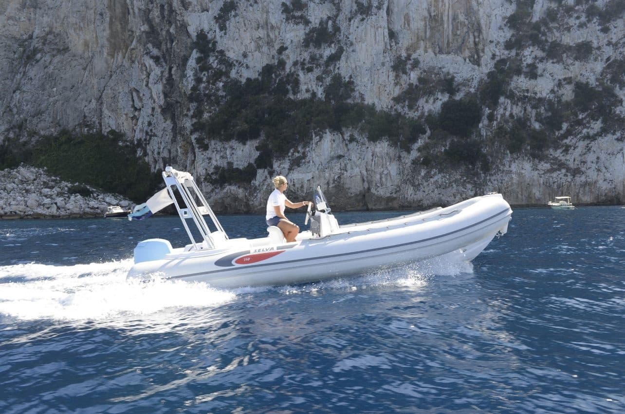 Water Activities: Self-Drive Rubber Boat Adventure on the Amalfi Coast