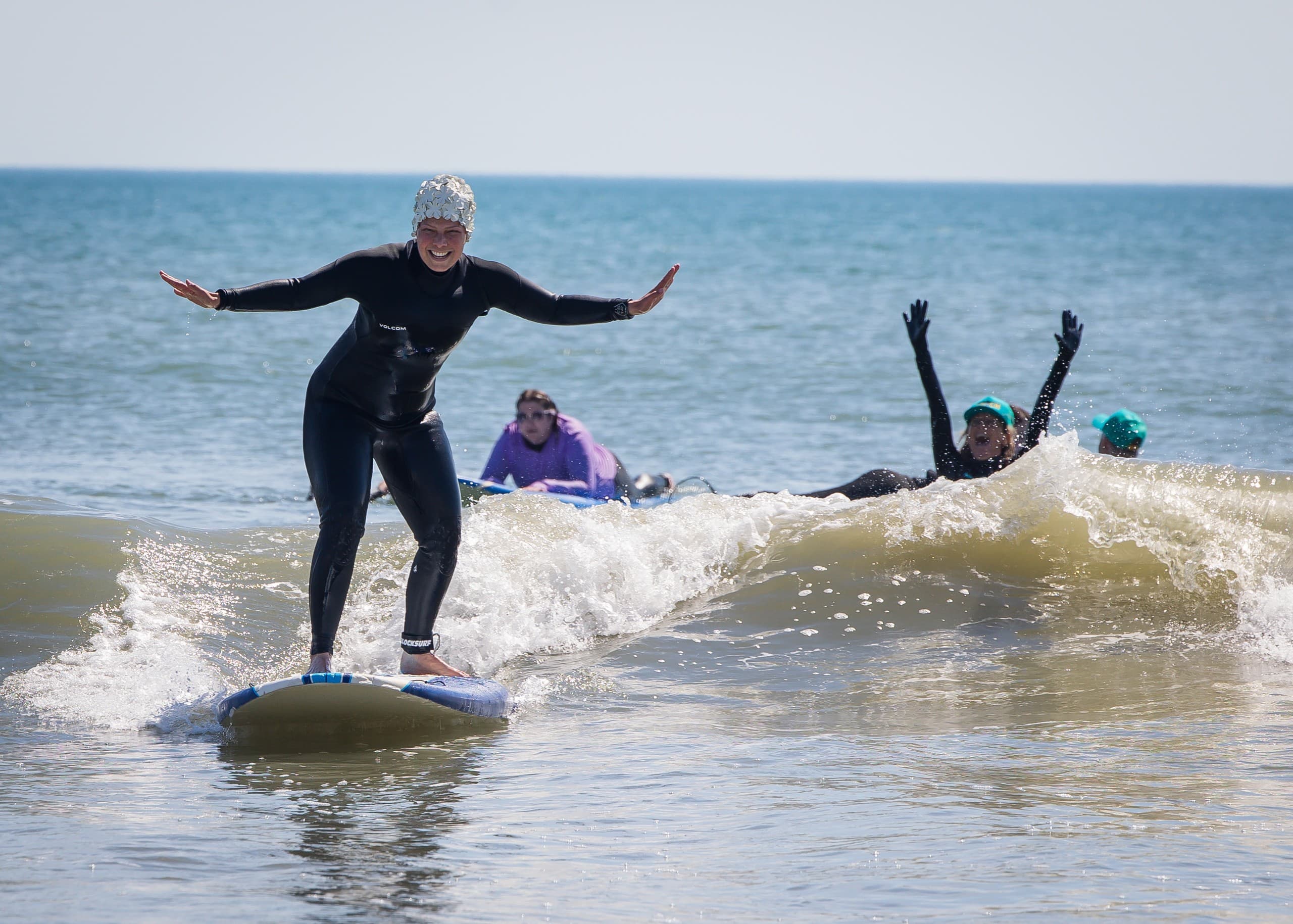 Kill Devil Hills Shared Surf Session: 2-Hour Adult Surf Lessons on the Atlantic