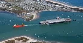 Helicopter Tour South Padre Island — Rockets & Battleships Over Port of Brownsville and SpaceX Starbase