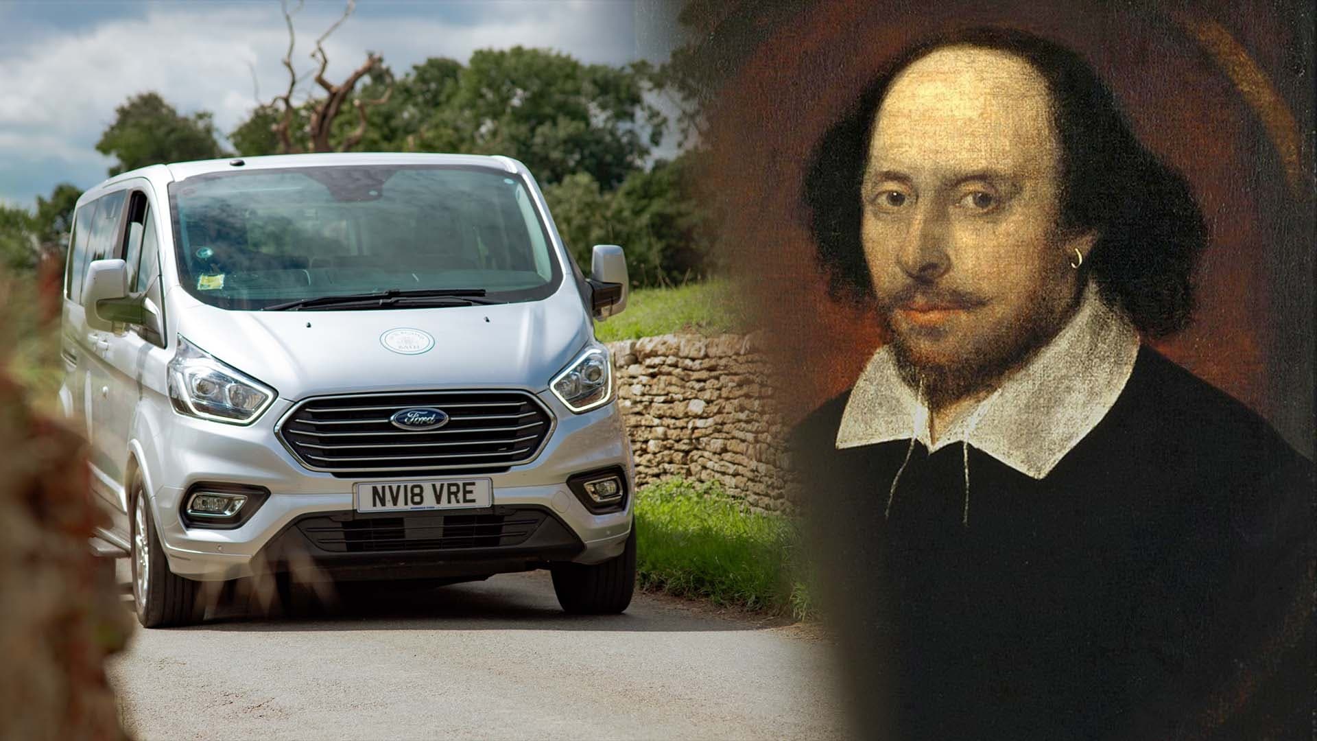 Scenic Private Transfer Tour Bath to Stratford-upon-Avon
