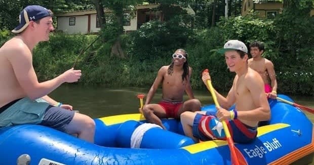 Half Day River Float Trip at Eagle Bluff Resort