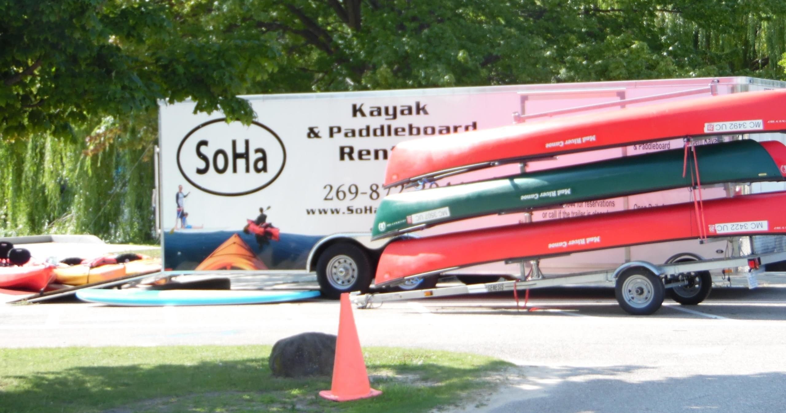 2 Hour Kayak & SUP Rental at Black River Park, South Haven