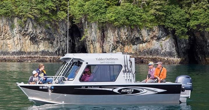 Halibut & Salmon Fishing Boat Rentals in Valdez AK