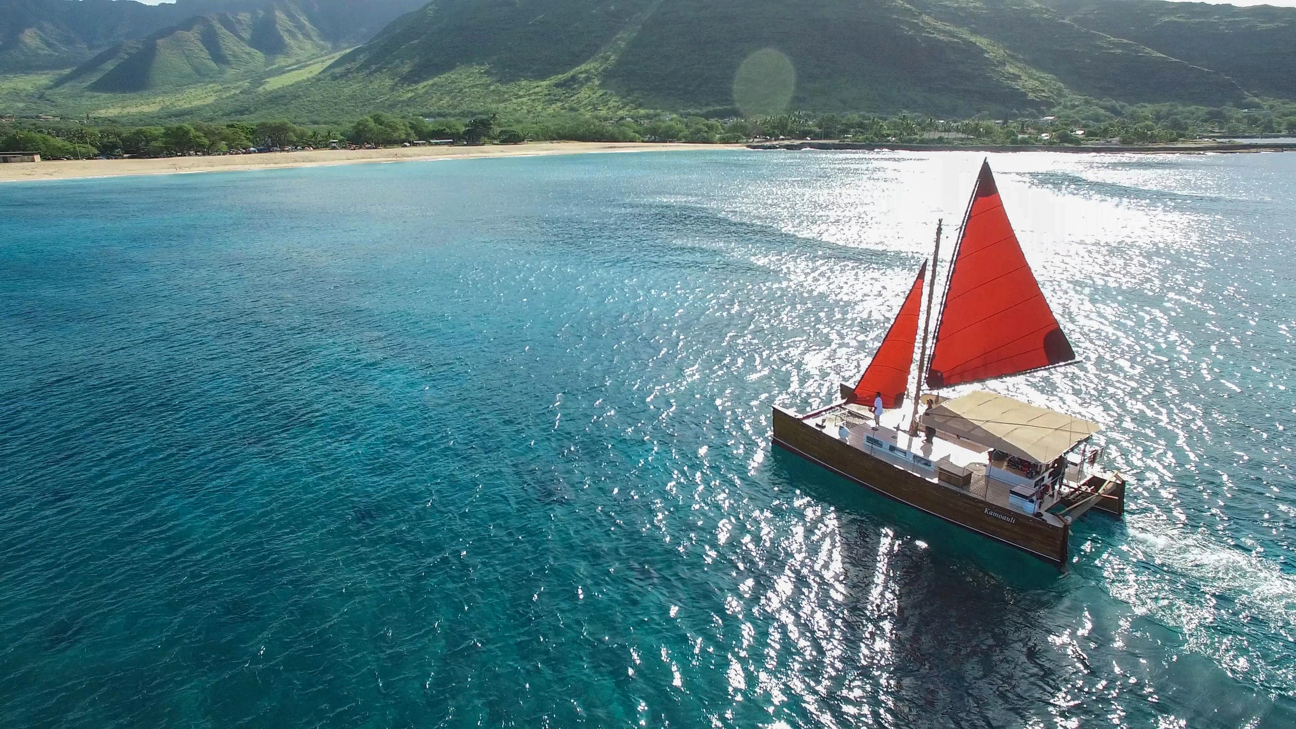 Sailing in Honolulu, Hawaii