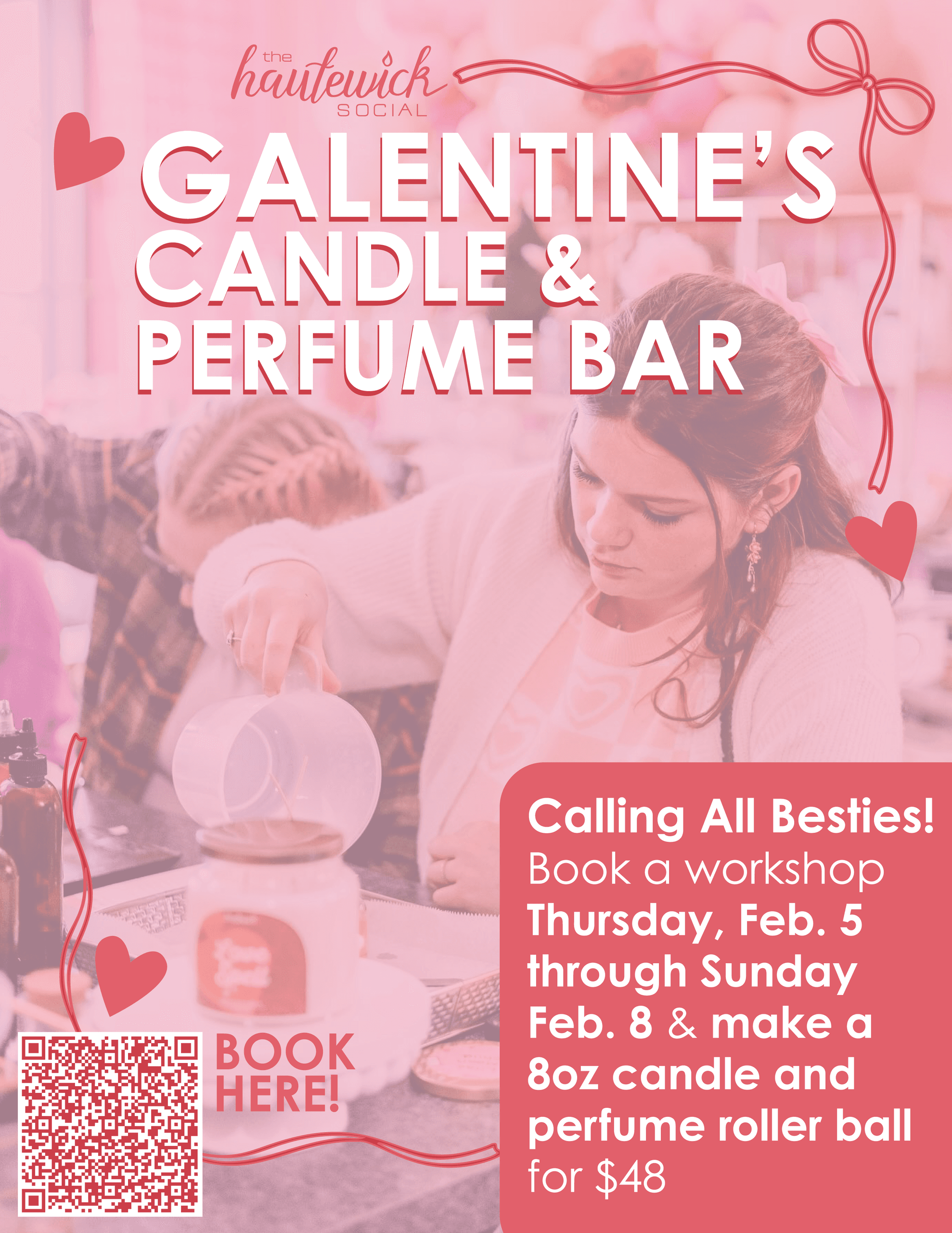 Galantine’s Day Candle & Perfume Bar: Handmade Scent Workshop in Huntington, WV