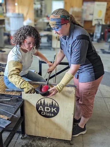 Glassblowing Adventure at Adirondack Glass Studio