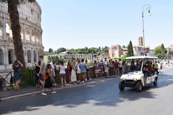 Rome Golf Cart Tour Experience with My Best Tour