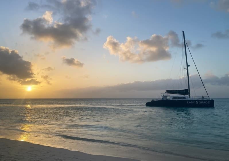 New Year's Eve Fireworks Sail on the Lady Grace — Midnight over Grace Bay photo 1