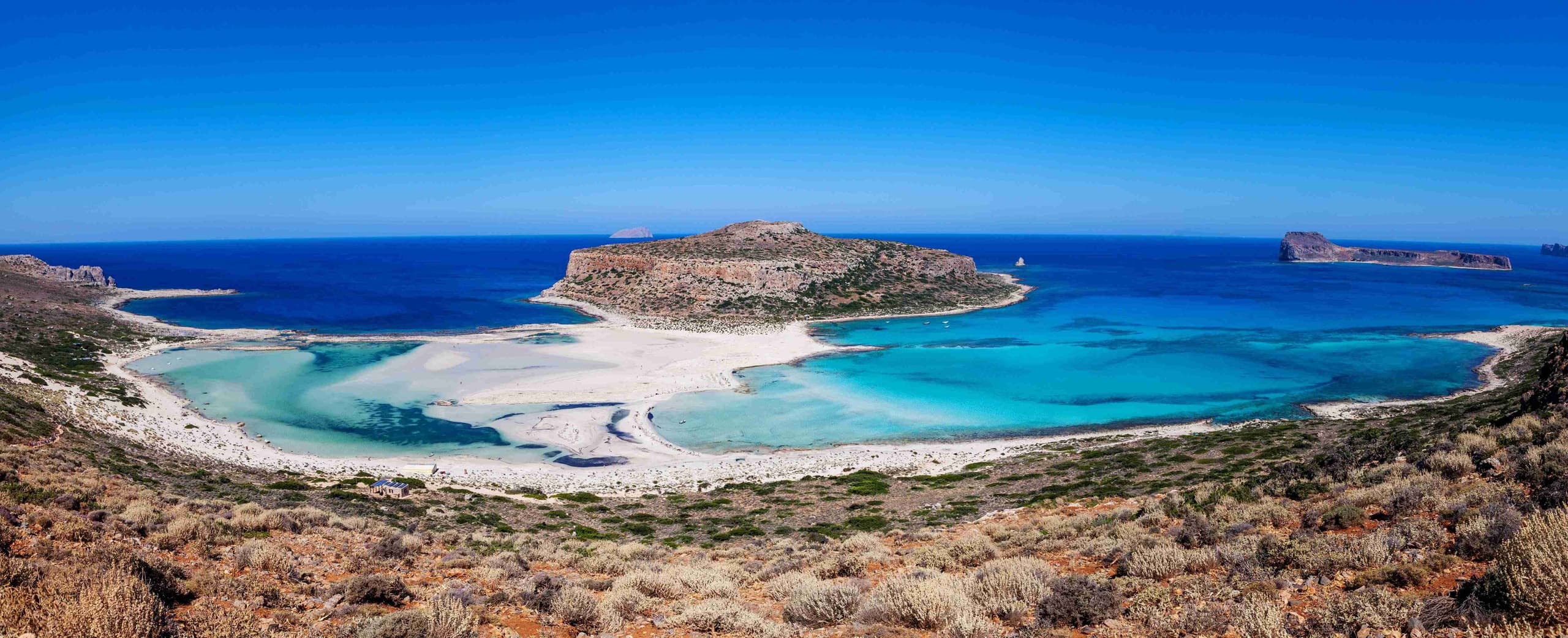 Half-Day Escape to Balos Lagoon & Gramvousa: Private Boat from Kolymvari