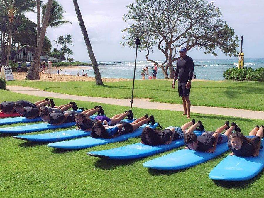 Hawaiian Style Surfing fleet