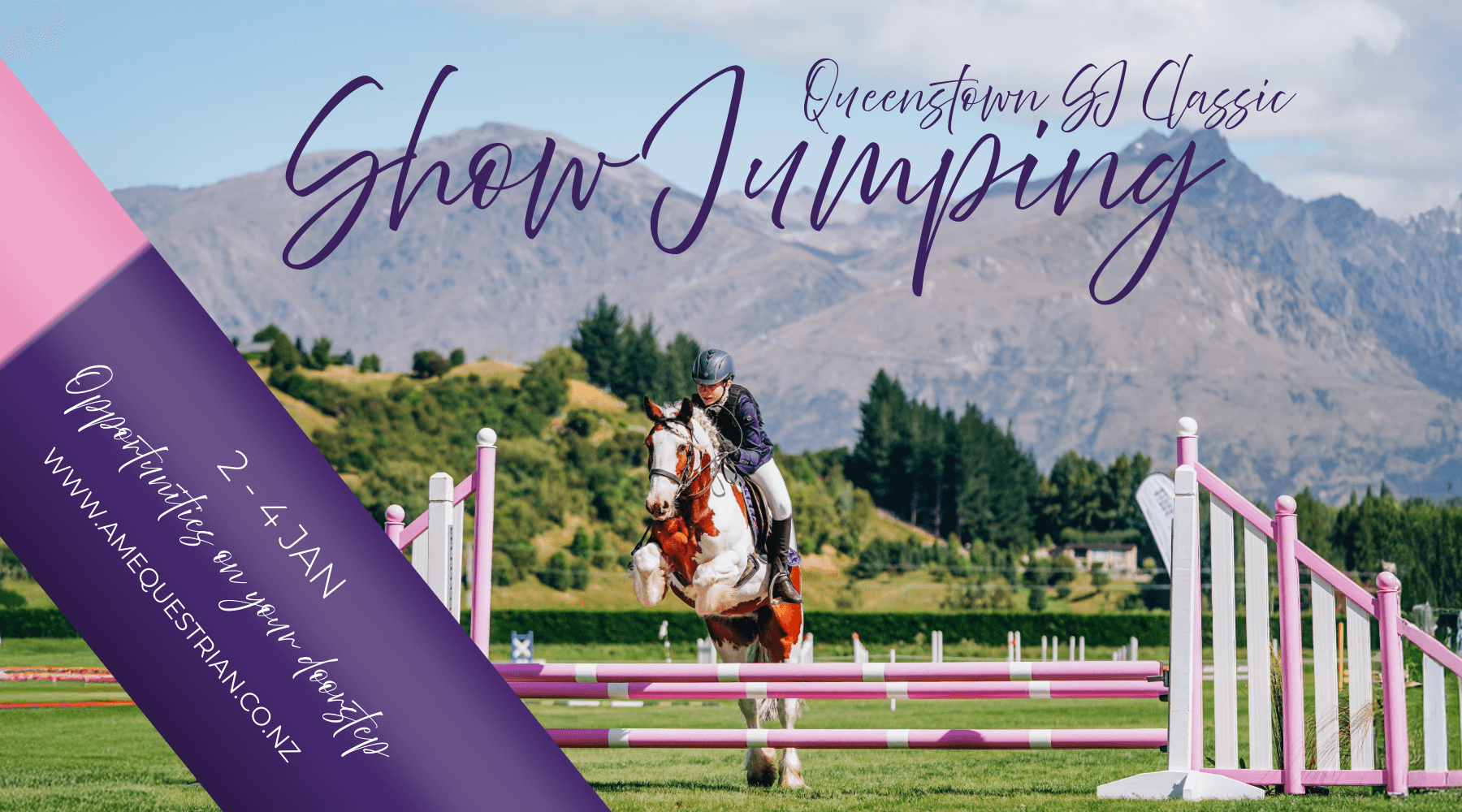 Queenstown Showjumping Classic: Coaches, Pony Prep & ESNZ Competition in the Southern Alps photo 1