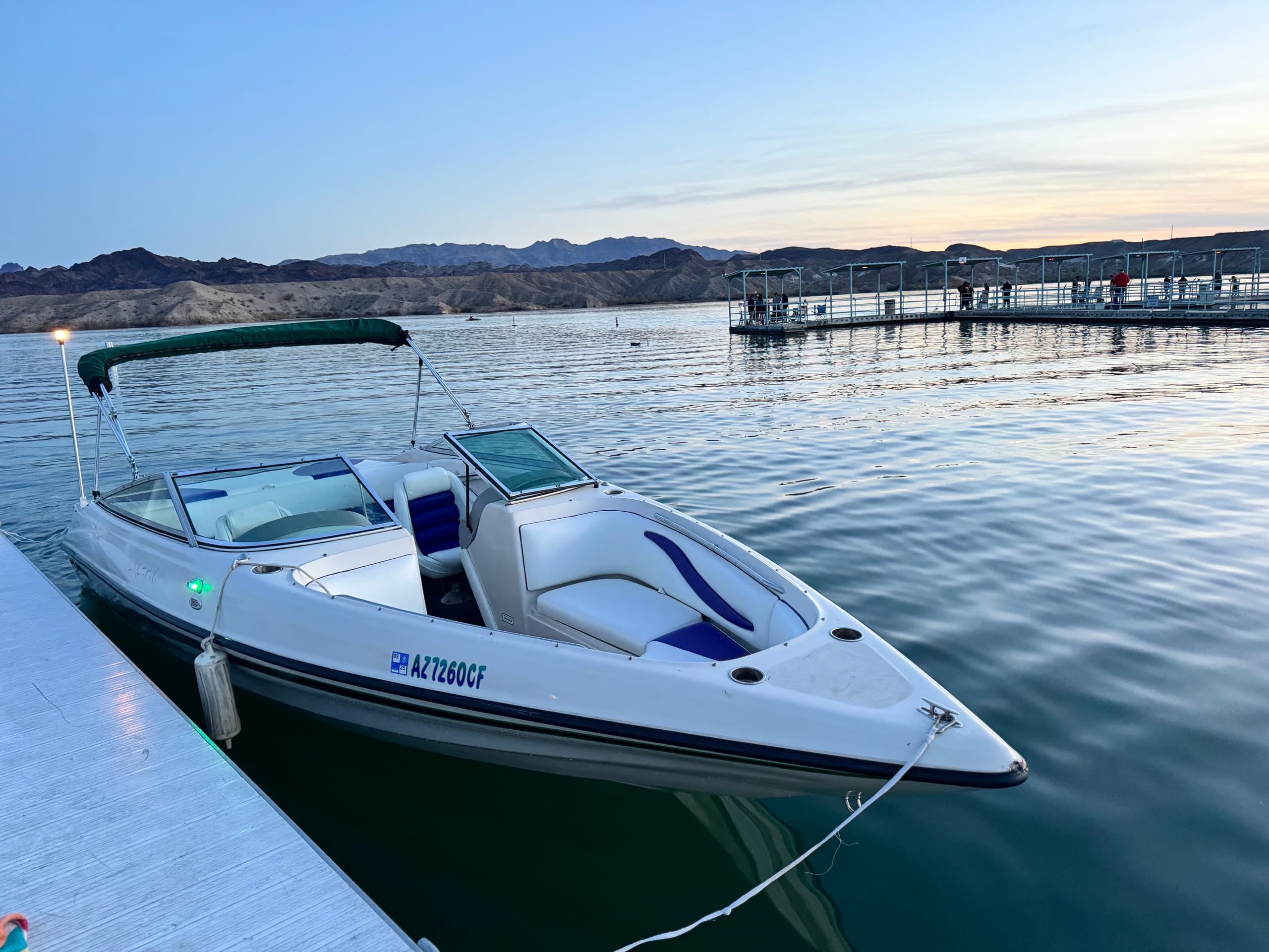 Amethyst Boat Rental Experience in Lake Havasu City