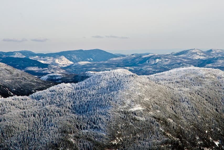 Aerial Tour of Parc des Hautes-Gorges with Héli-Charlevoix in Baie-St-Paul