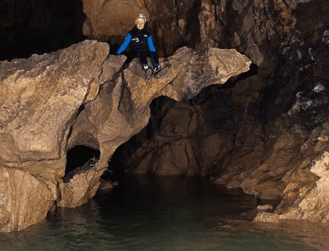 Aquatic Adventure at Cueva Acuática El Molino with Nor3 Turismo Activo